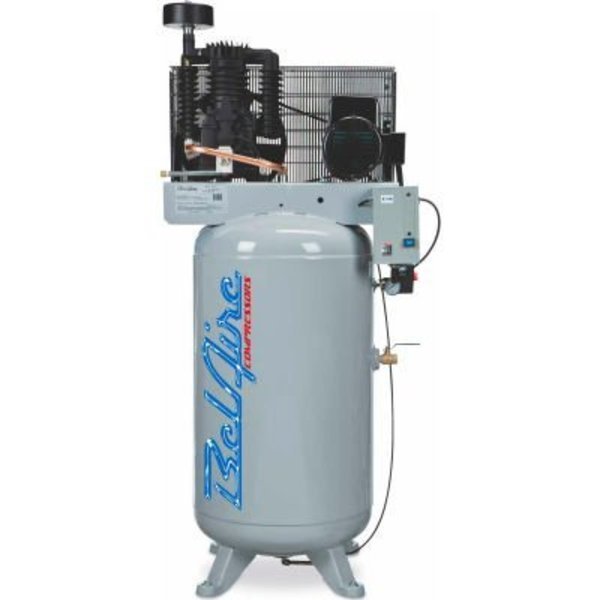Belaire 318VLE 7.5 HP Elite Series Two-Stage Compressor 80 Gallon 175 PSI 25.3 CFM1-Phase 208-230V, Quincy Compressor, Mfr#: 8090250016